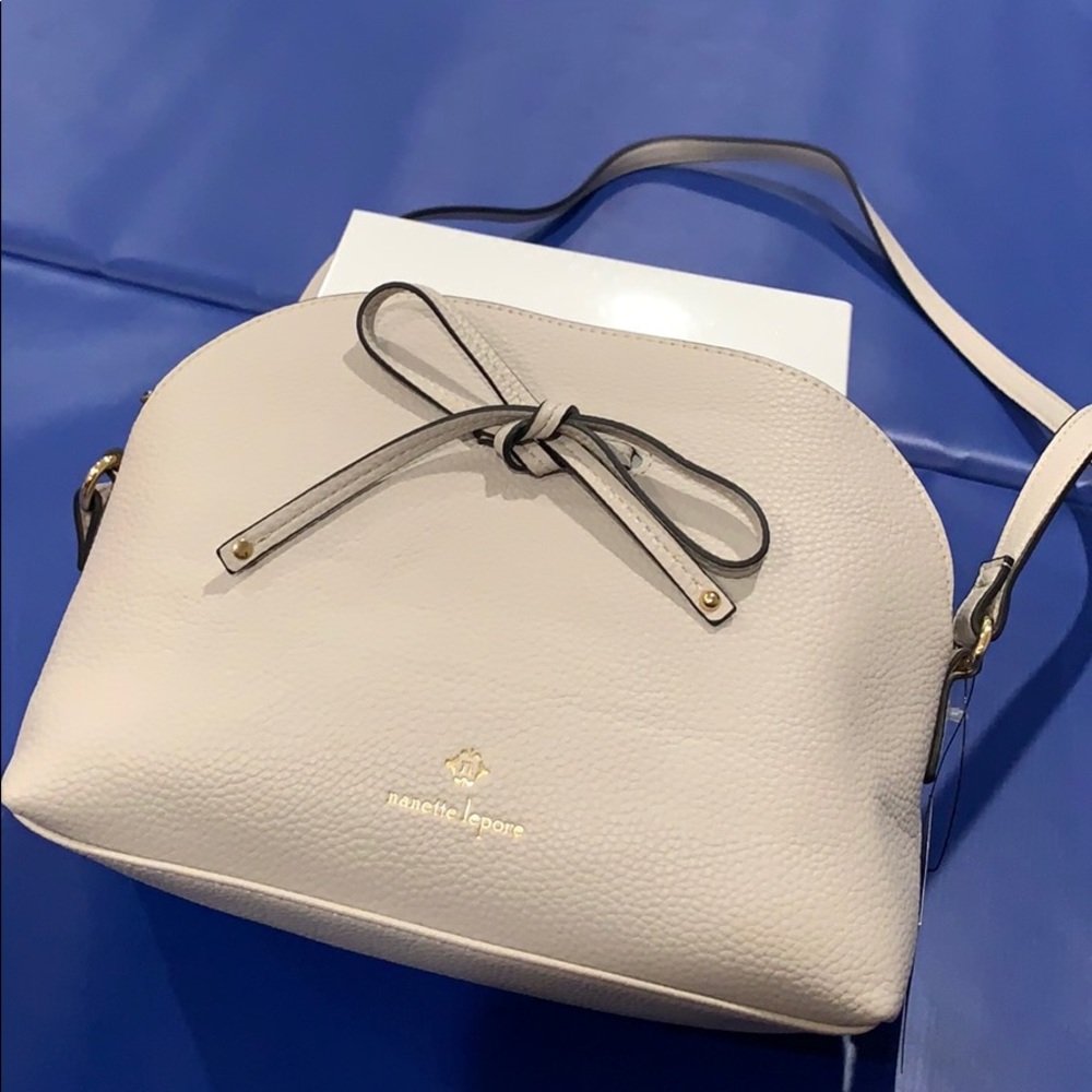 Nanette Lepore crossbody bag  new pearl color